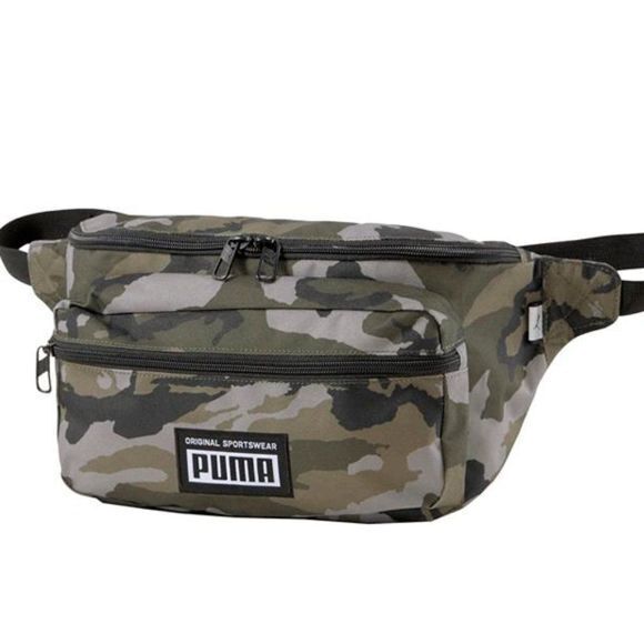 Puma academy waist bag forest night camo NWT - Picture 1 of 3